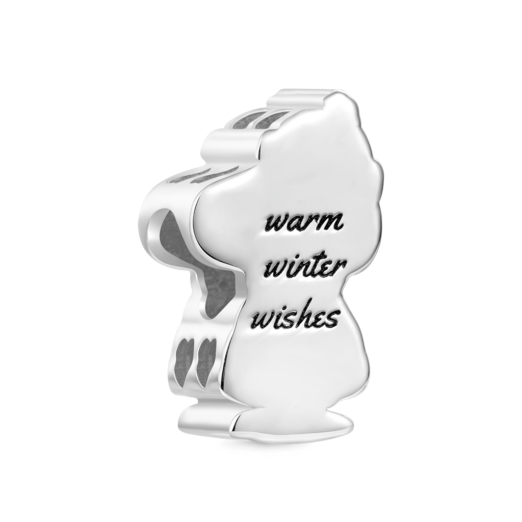 Gnoce Peanuts Snoopy Warm Winter Wishes Charm_3