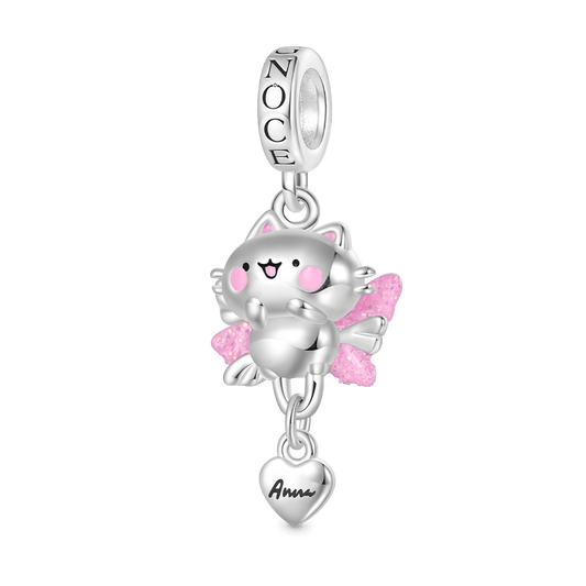 Snowy the Cat Angel Pendant_1