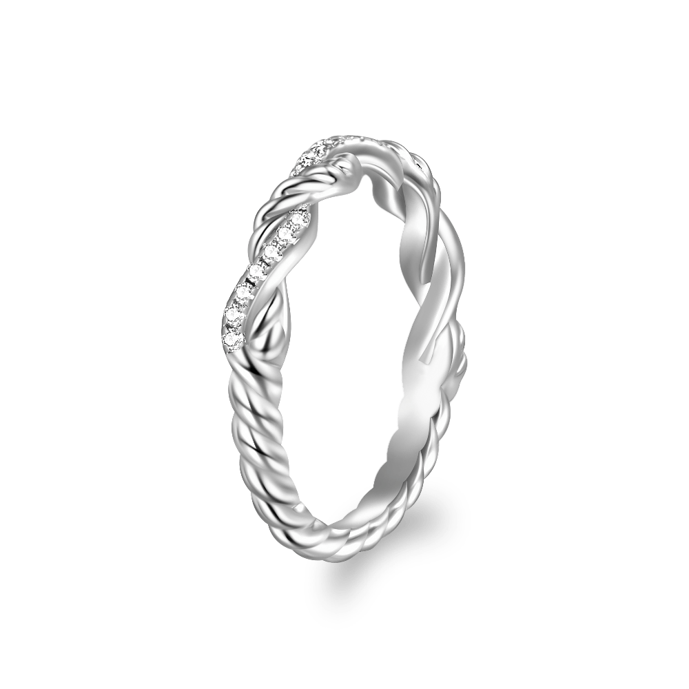Twisted Infinity Band Ring_2