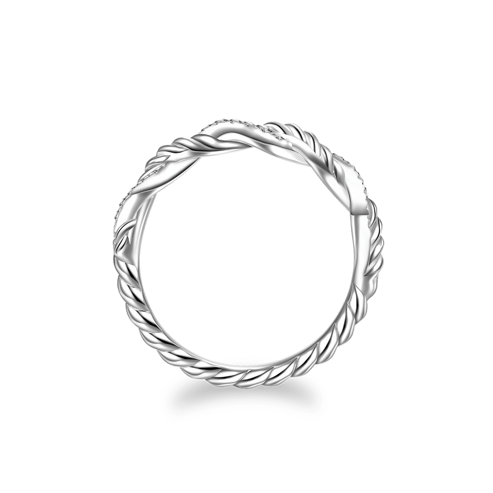 Twisted Infinity Band Ring_3