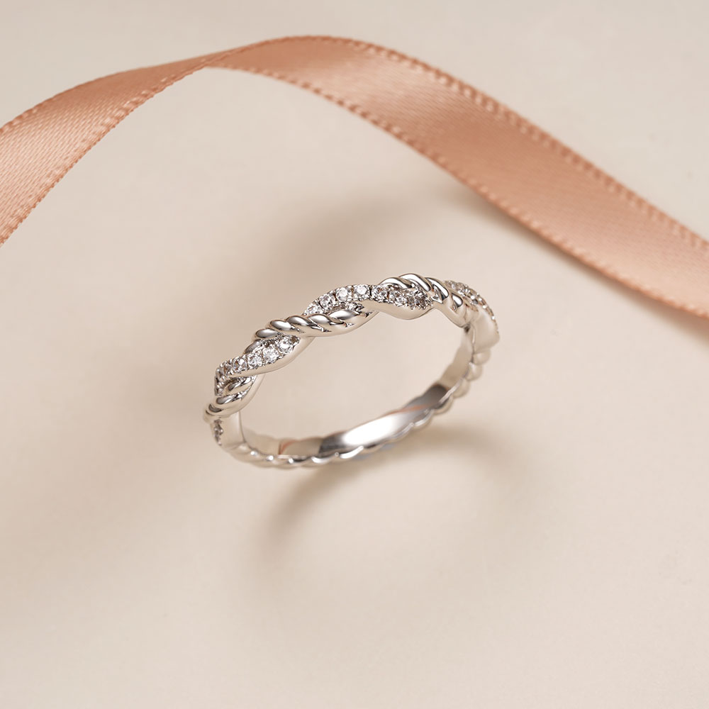 Twisted Infinity Band Ring_4