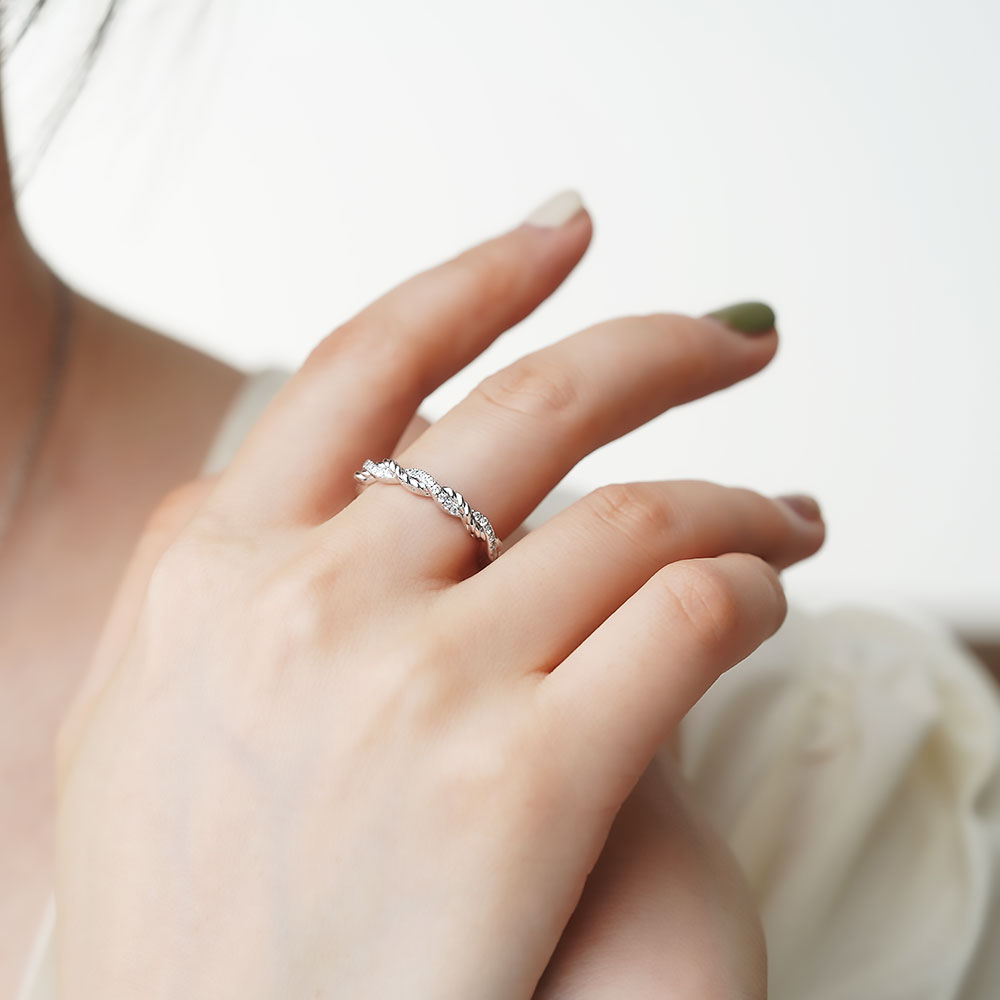 Twisted Infinity Band Ring_5