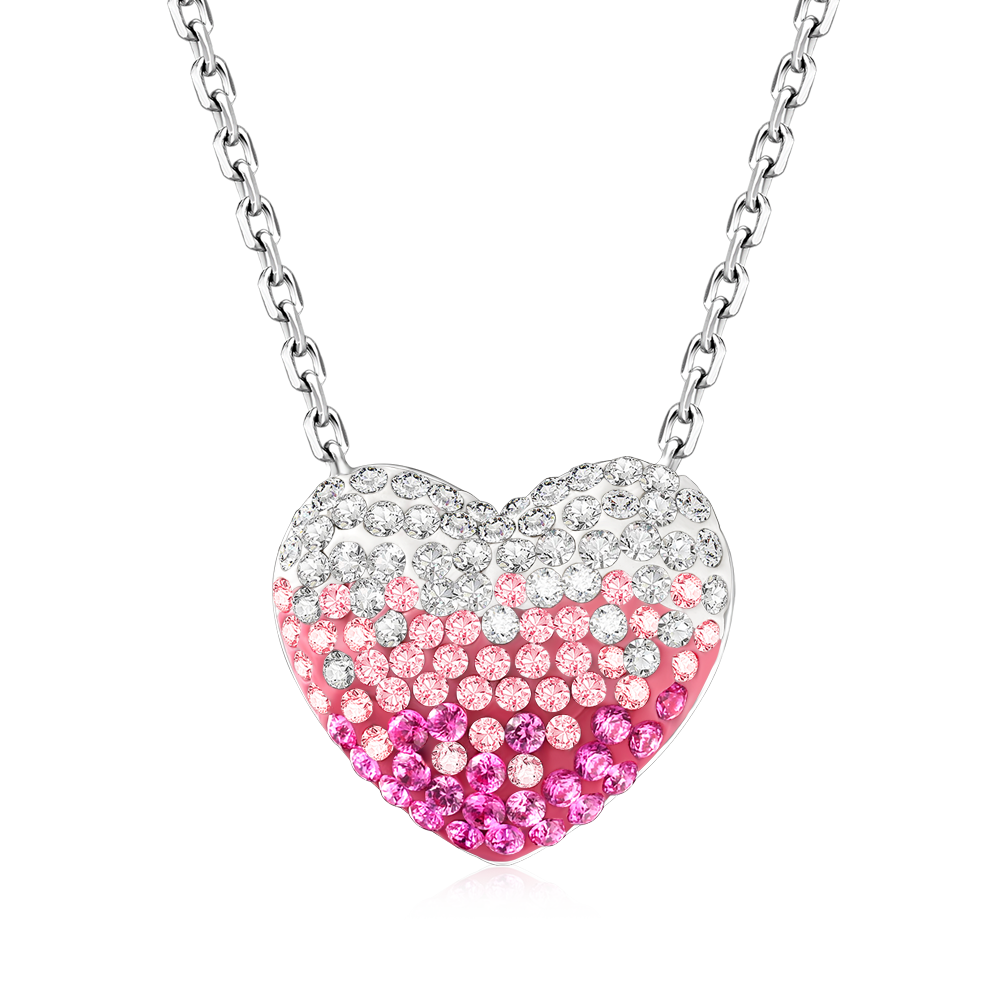 Gnoce Heart Gradient Necklace_1