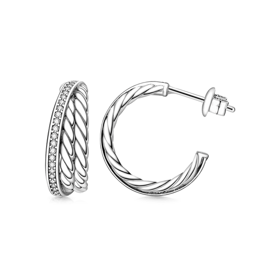 Gnoce Crossover Hoop Earrings_1