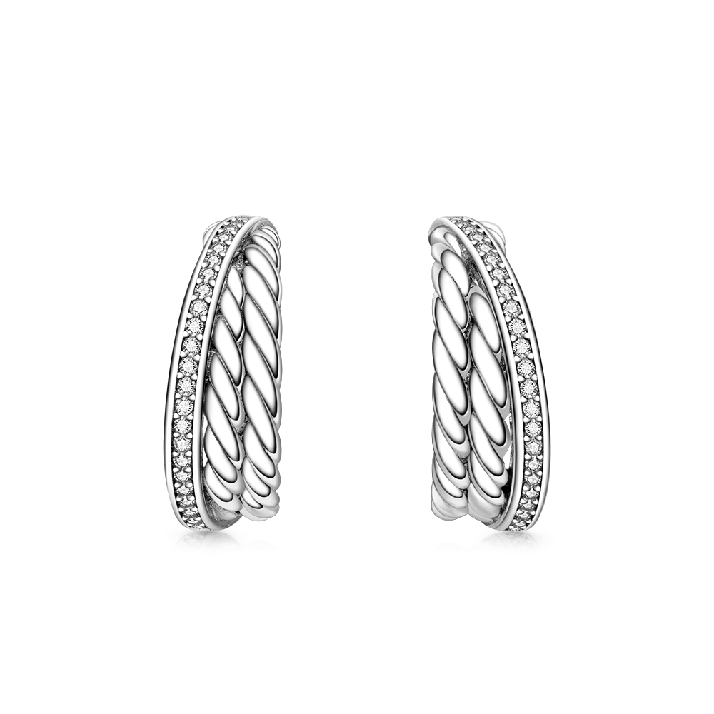 Gnoce Crossover Hoop Earrings_2