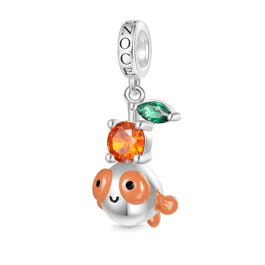 Gnoce Bubble-eye Goldfish Pendant Dangle Charm_1