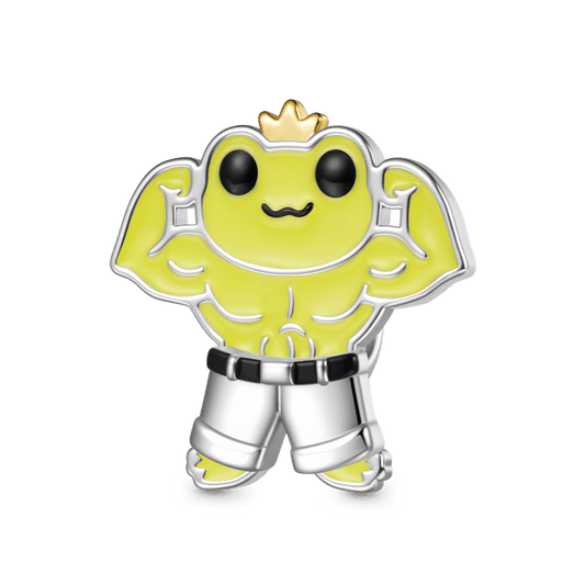Gnoce Muscular Frog Magnetic Removable Pants Stopper Charm_1