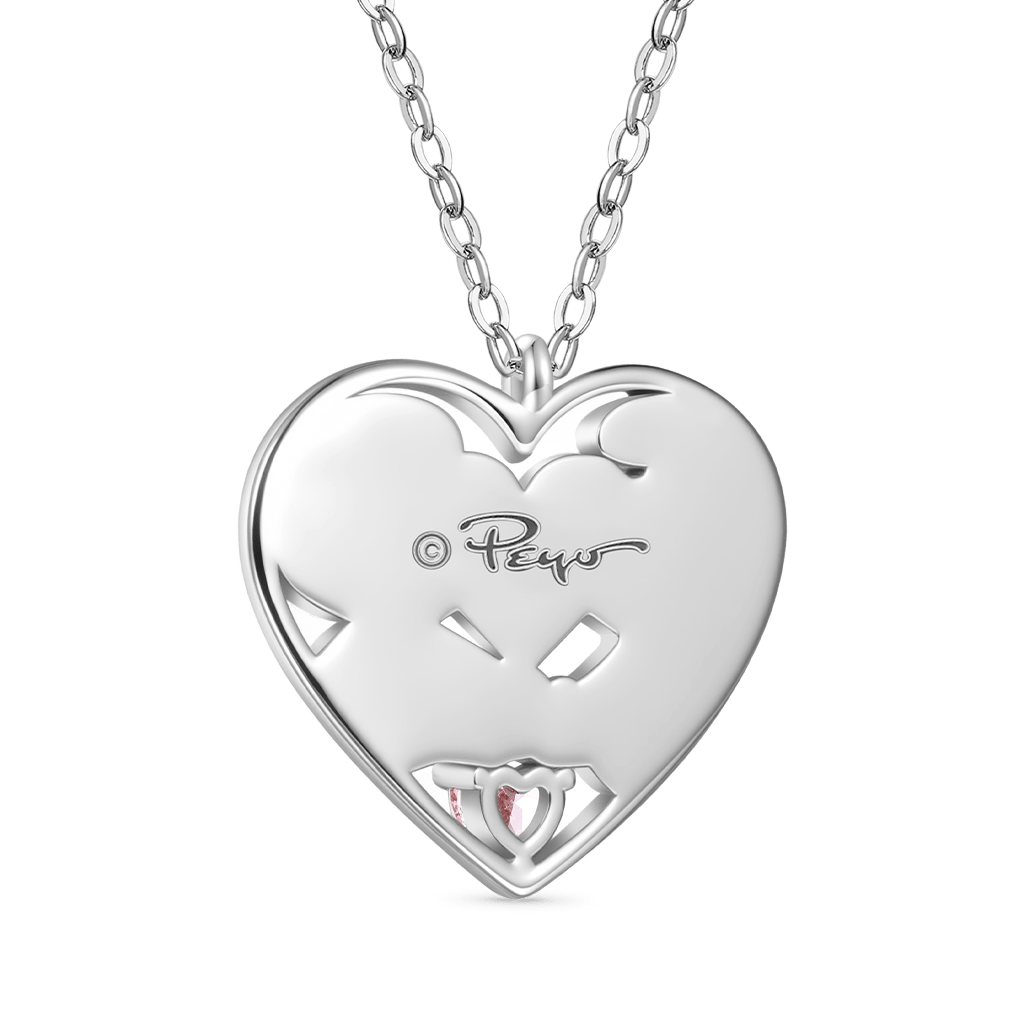 Gnoce Smurfs Necklace x Love Pink Zircon_3