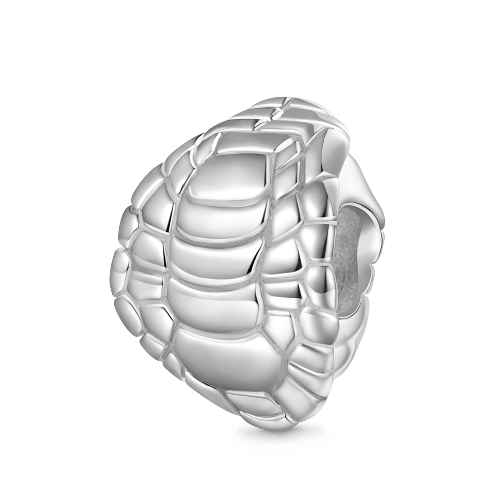 Gnoce Longevity Turtle Shell Engravable Letter Charm_1
