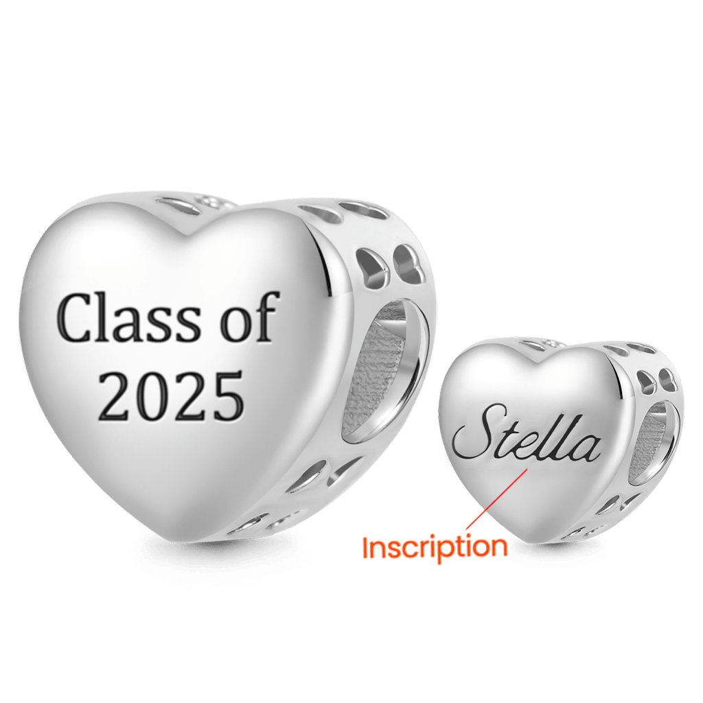 Gnoce Graduation Engravable Heart Charm_3