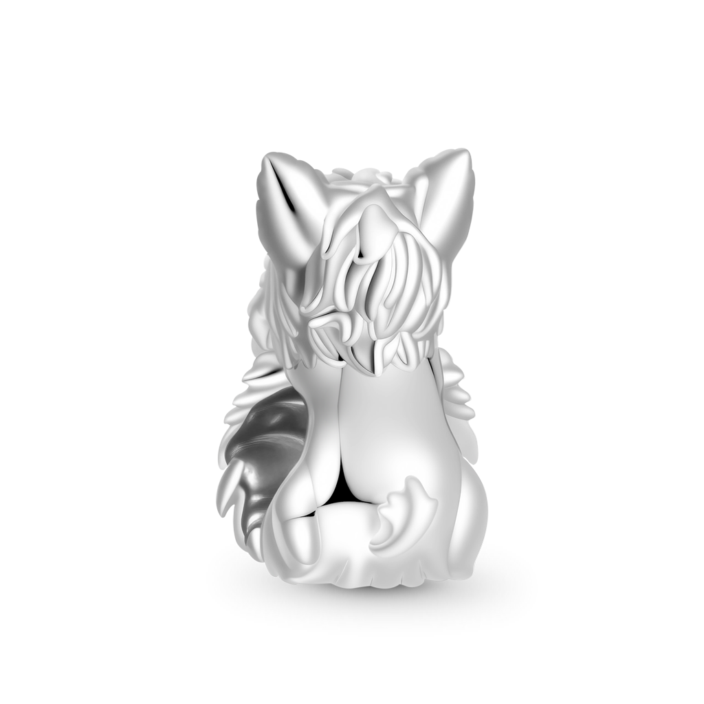 Gnoce West Highland White Terrier Puppy Embraces Love Charm_3