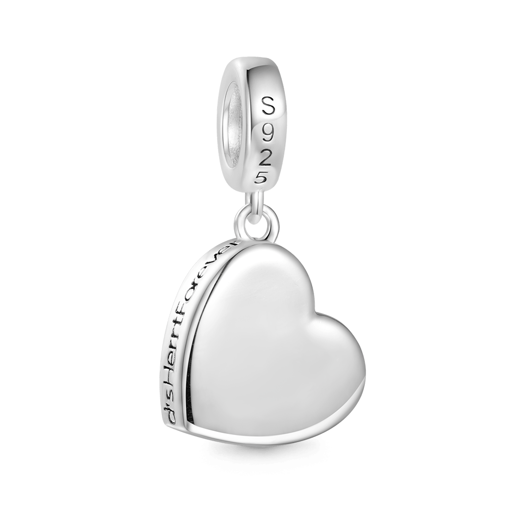 Gnoce Mother's Day Birthstones Forever Heart Pendant Dangle Charm_3
