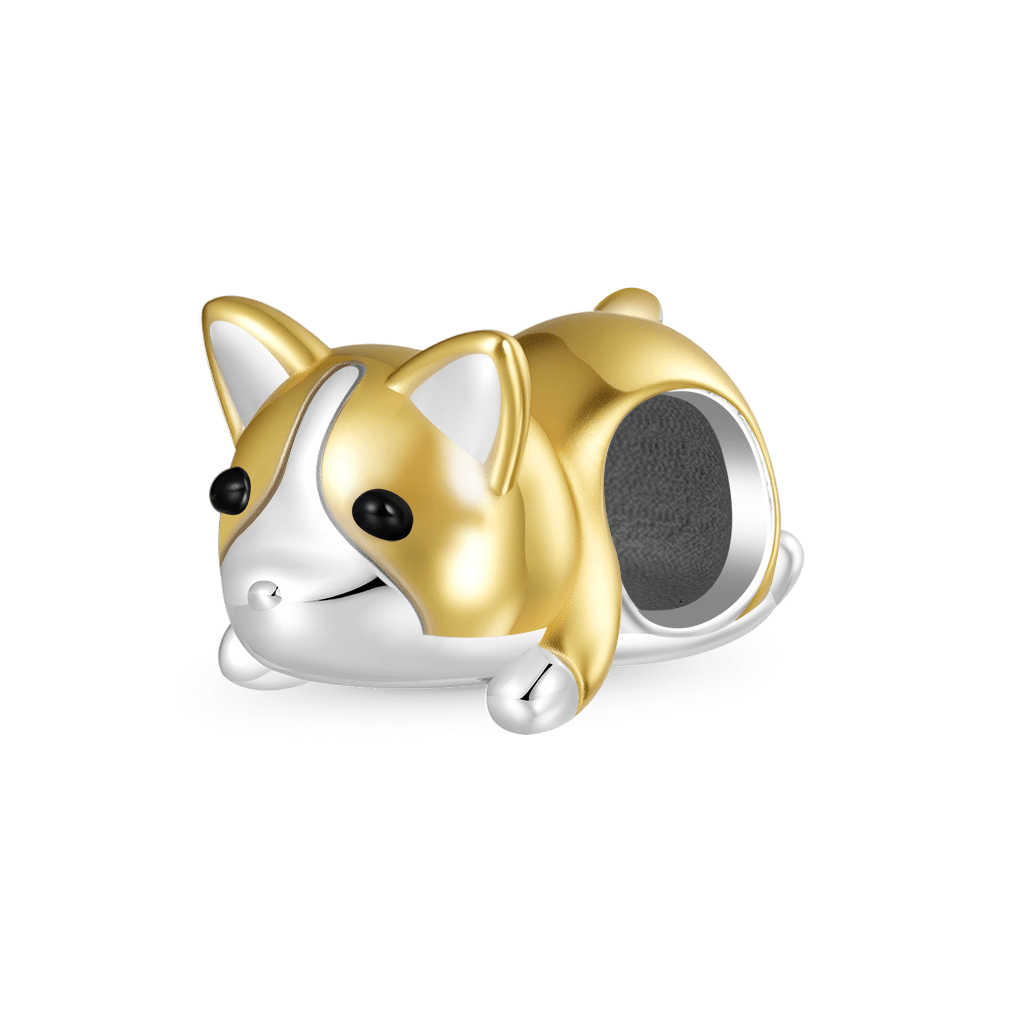 Gnoce Lovely Corgi Dog Charm_1