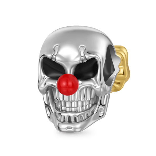 Gnoce Holloween Clown skull Charm_1