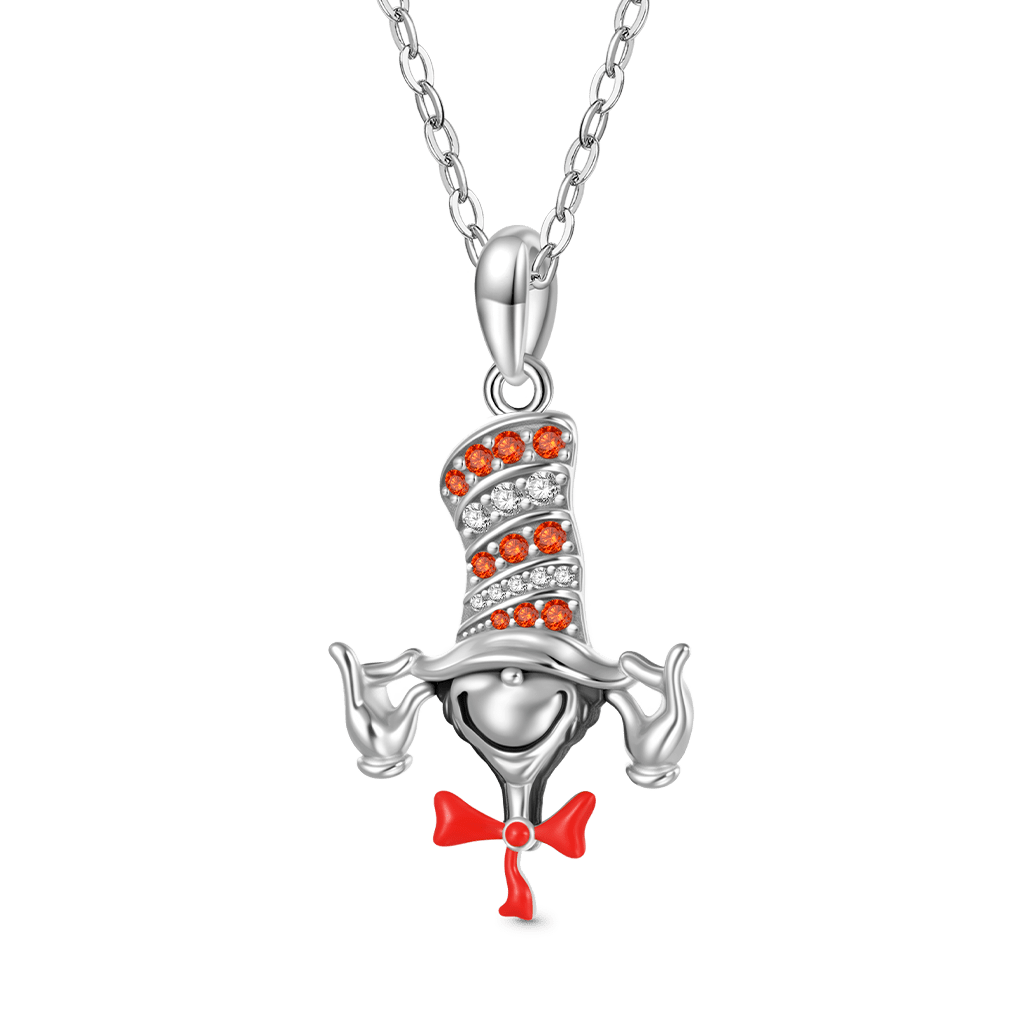 Gnoce The Cat in the Hat Pendant Necklace_1