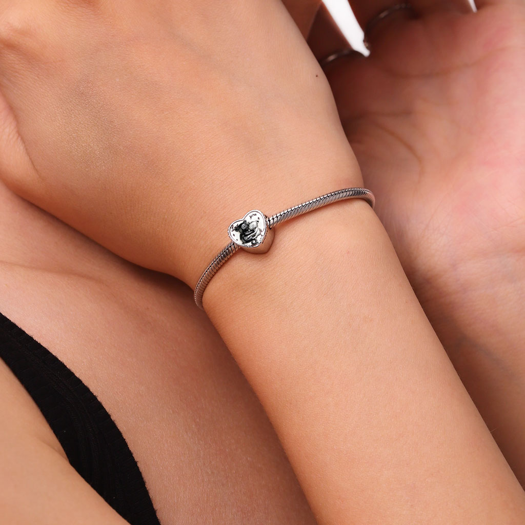 Gnoce Embrace Cat Personalized Photo Charm_3