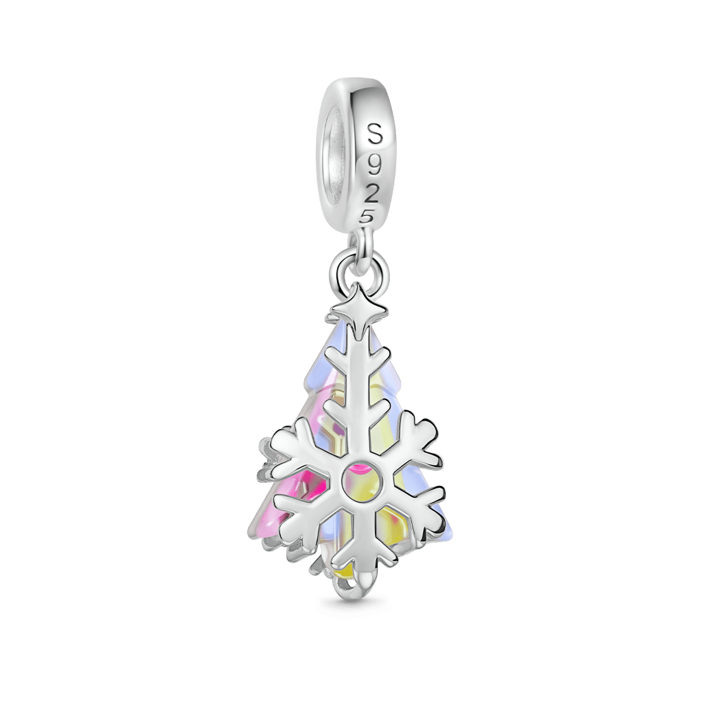 Gnoce Christmas Tree Snowflakes Pendant Dangle Charm_5