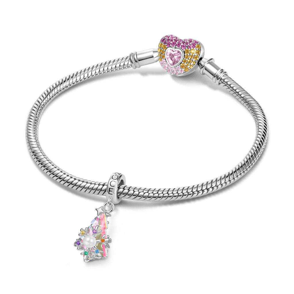 Gnoce Christmas Tree Snowflakes Pendant Dangle Charm_3