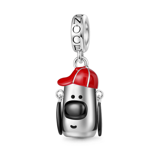 Gnoce Movable Dog Ears Pendant Dangle Charm_1