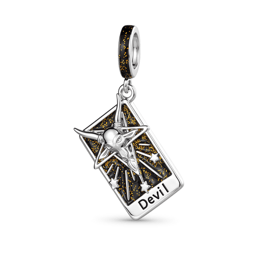 Gnoce Tarot Devil Card Pendant Dangle Charm_1
