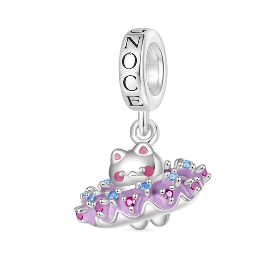 Gnoce Doughnut Cat Chuu Pendant Dangle Charm_1