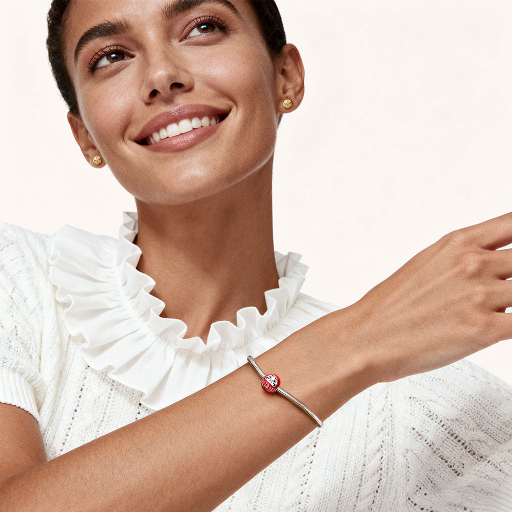 Gnoce Japanese Daruma Charm_4