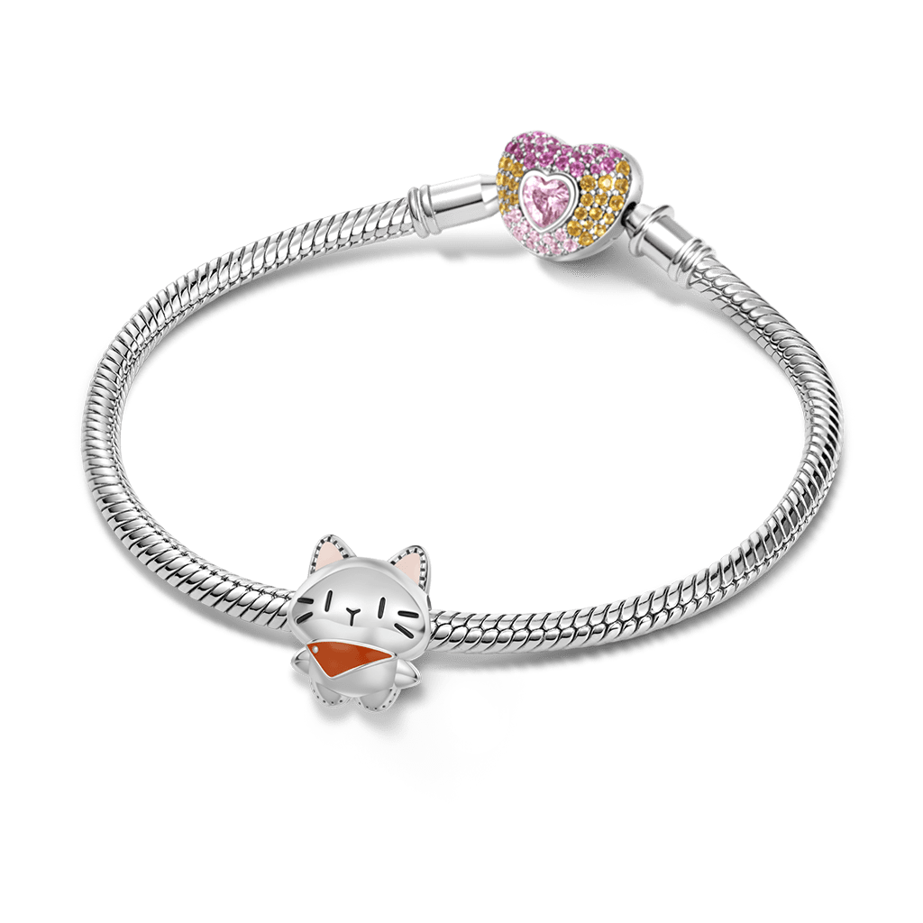 Gnoce Cat Wearing Bib Charm_3