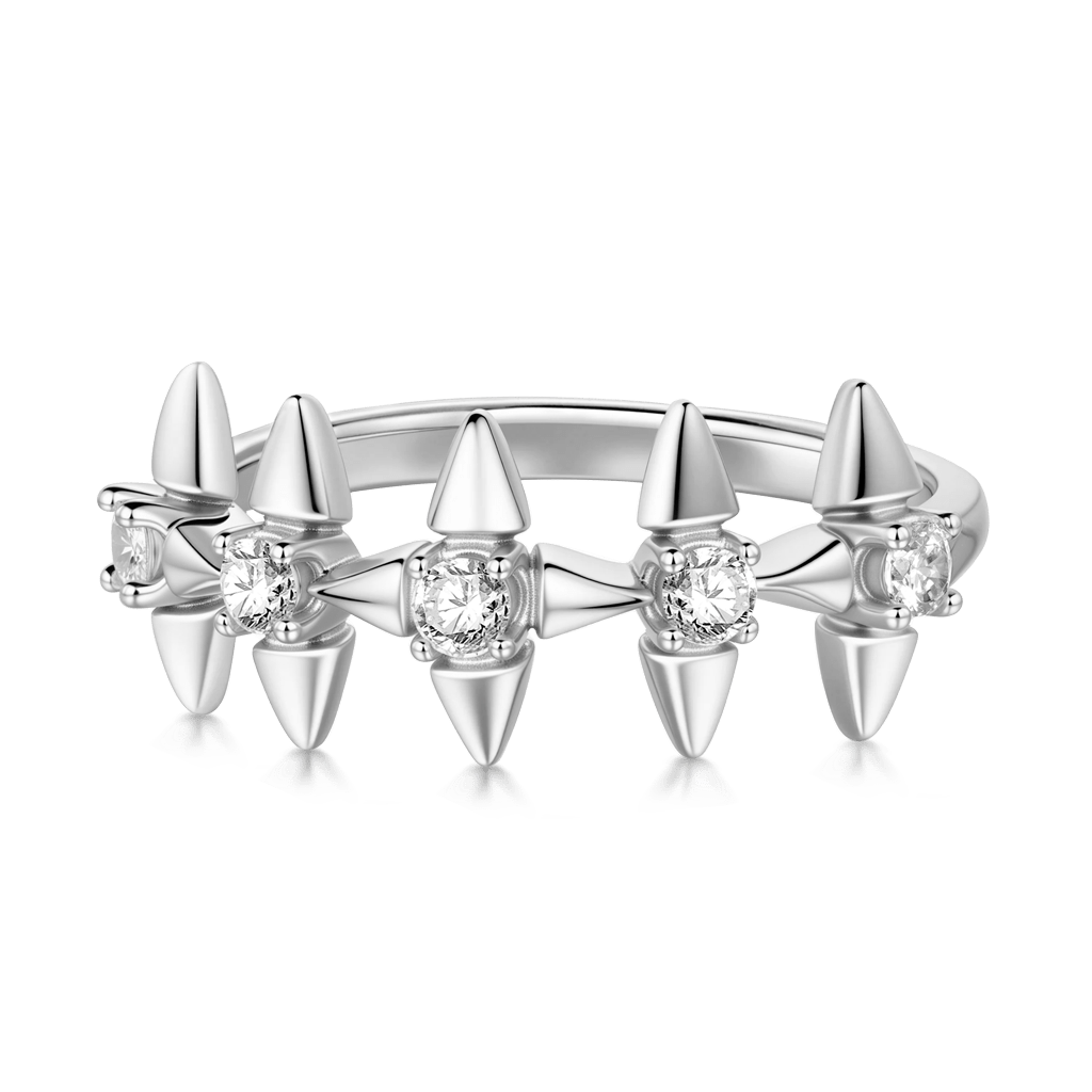 Gnoce Pave Diamond Spear Ring_1