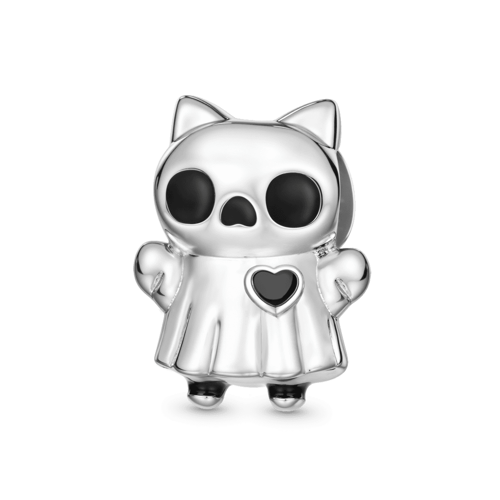 Gnoce Engravable Ghost Cat Charm_1