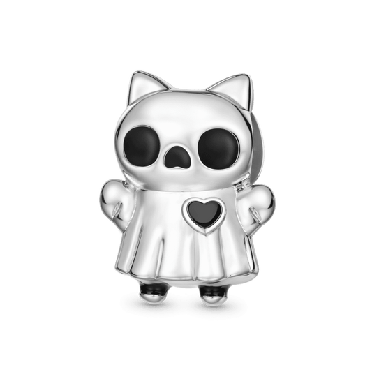 Gnoce Engravable Ghost Cat Charm_1