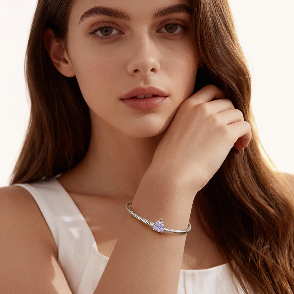 Gnoce Openable Rose Cake Charm_5