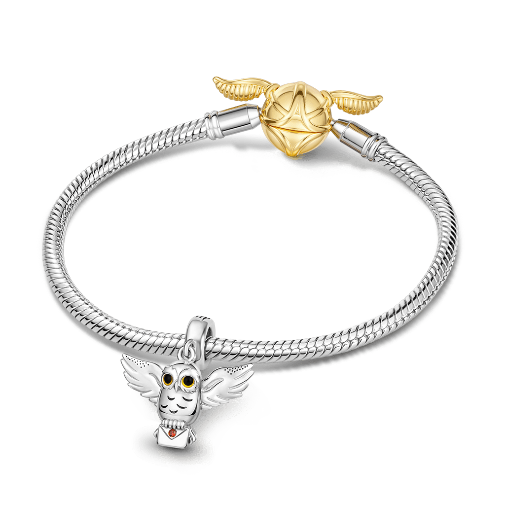 Gnoce Harry Potter Hedwig Snow Owl Charm_4