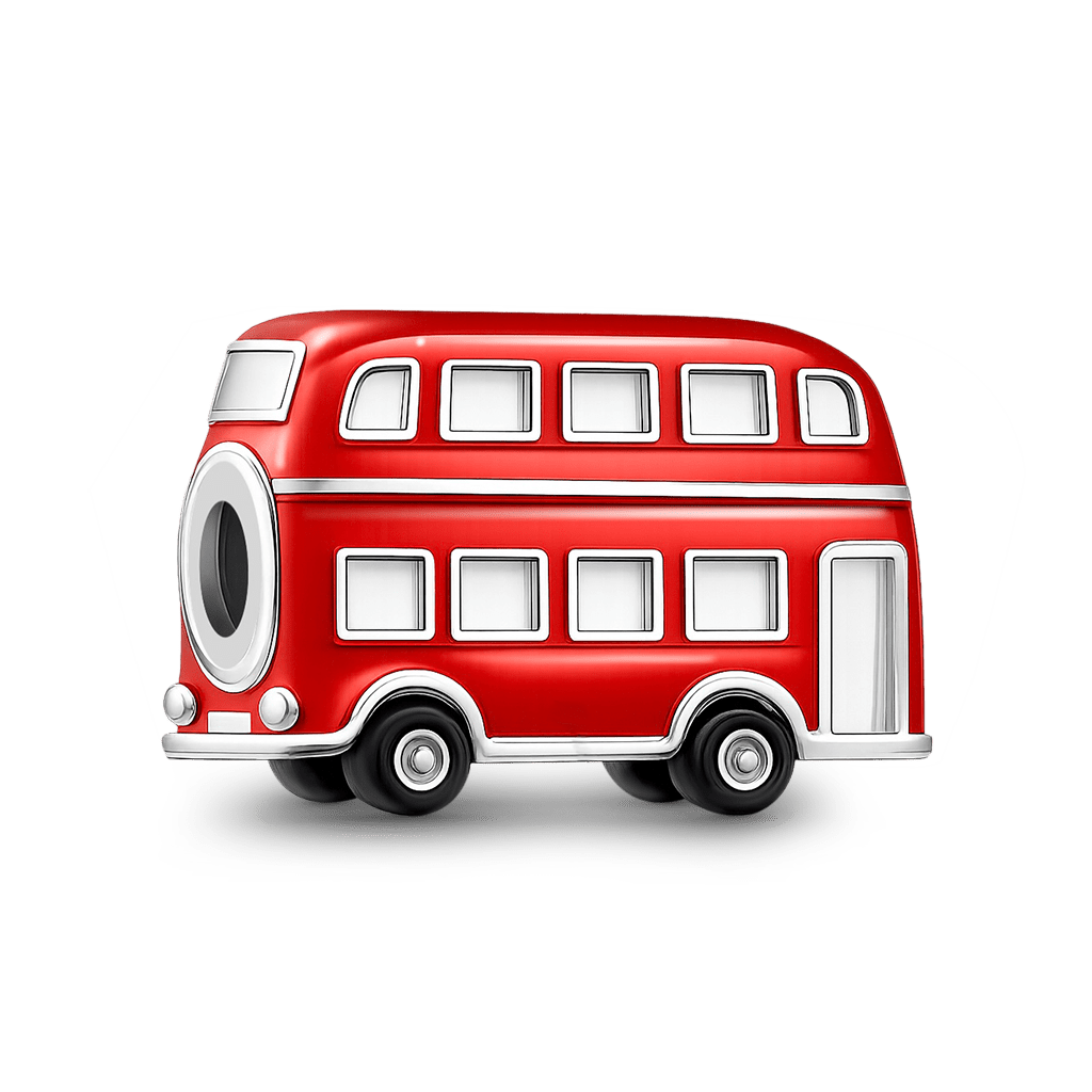 Gnoce Red Double-Decker Bus Charm_5