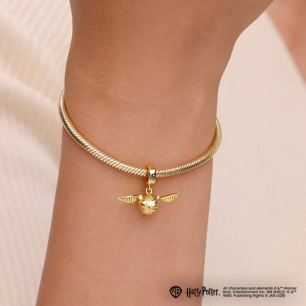 Gnoce Harry Potter Golden Snitch Charm_2