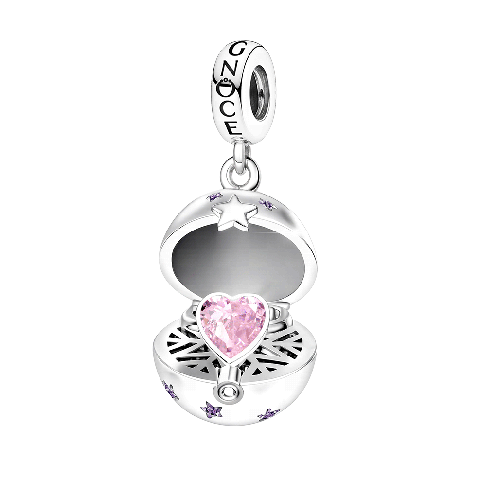 Gnoce Star & Easter Egg Birthday Pendant Dangle Charm_1