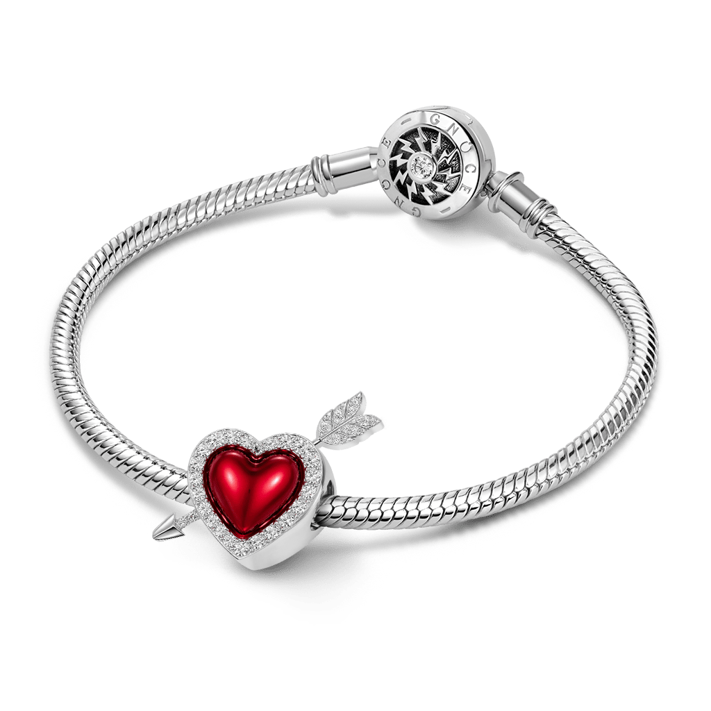 Gnoce Heating Colour-Changing Magic Arrow Through the Heart Photo Charm_2