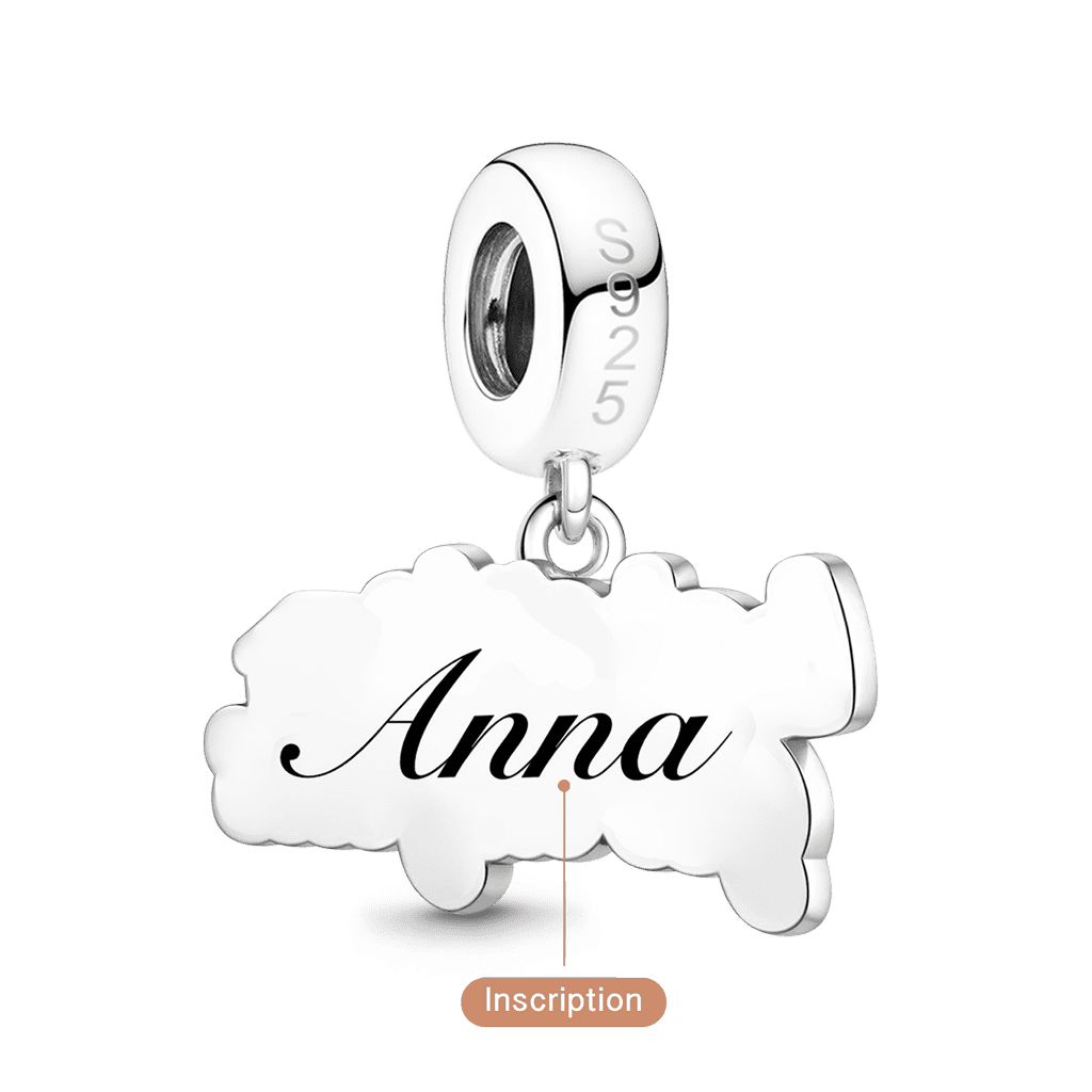 Gnoce Graduation 'hot girls get degrees'  Engravable Pendant Dangle Charm_6