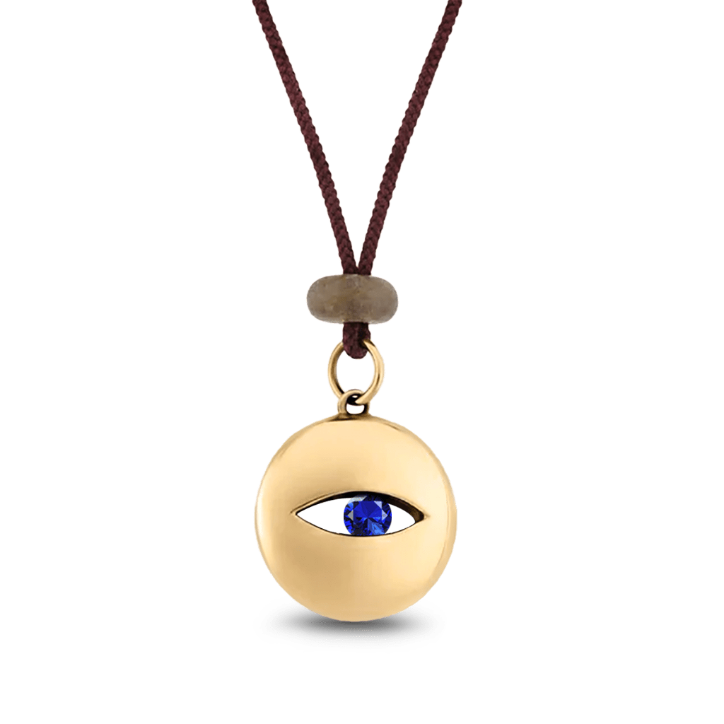 Gnoce "I See You In Me" Evil Eye Wishball Necklace_2