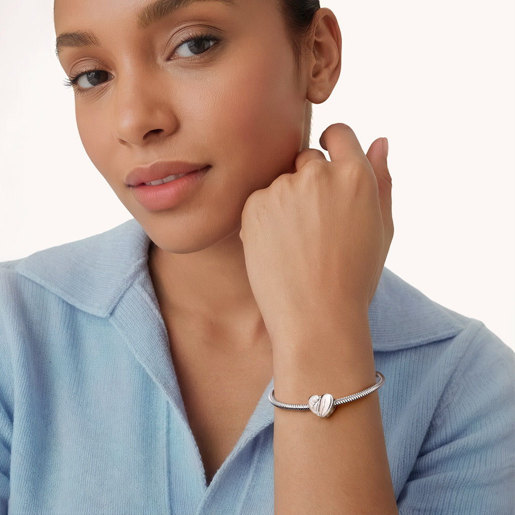 Gnoce Self-Love Heart Personalized Photo Charm_2