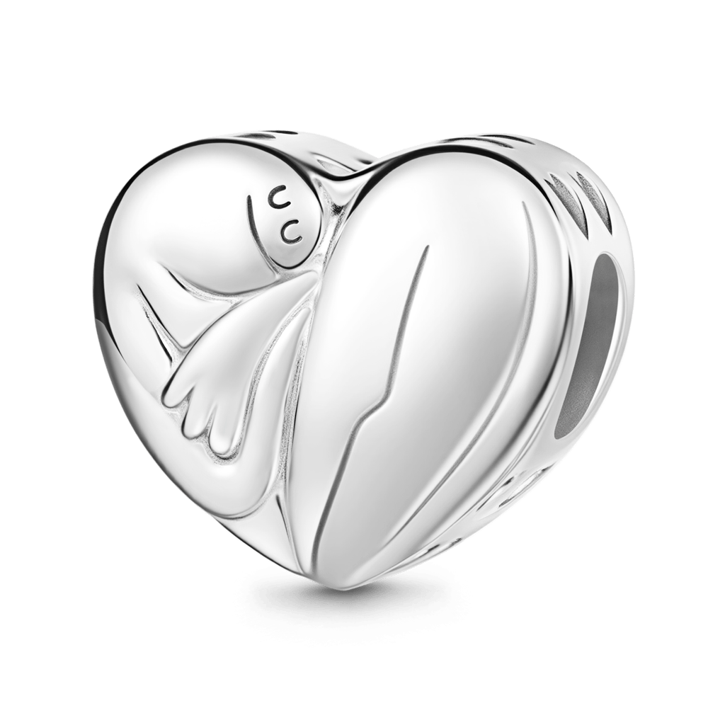 Gnoce Self-Love Heart Personalized Photo Charm_3