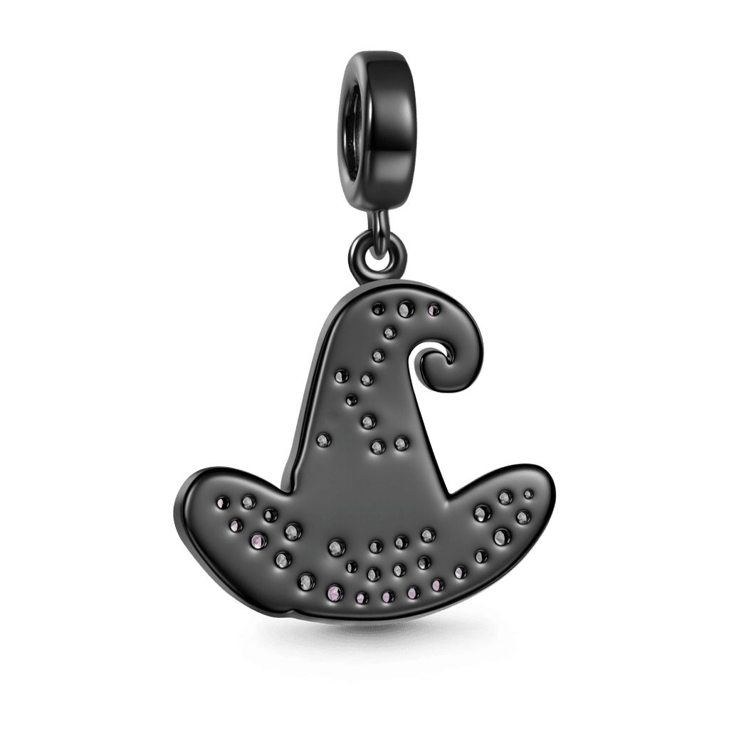 Gnoce Halloween Witch Hat Pendant Dangle Charm_5