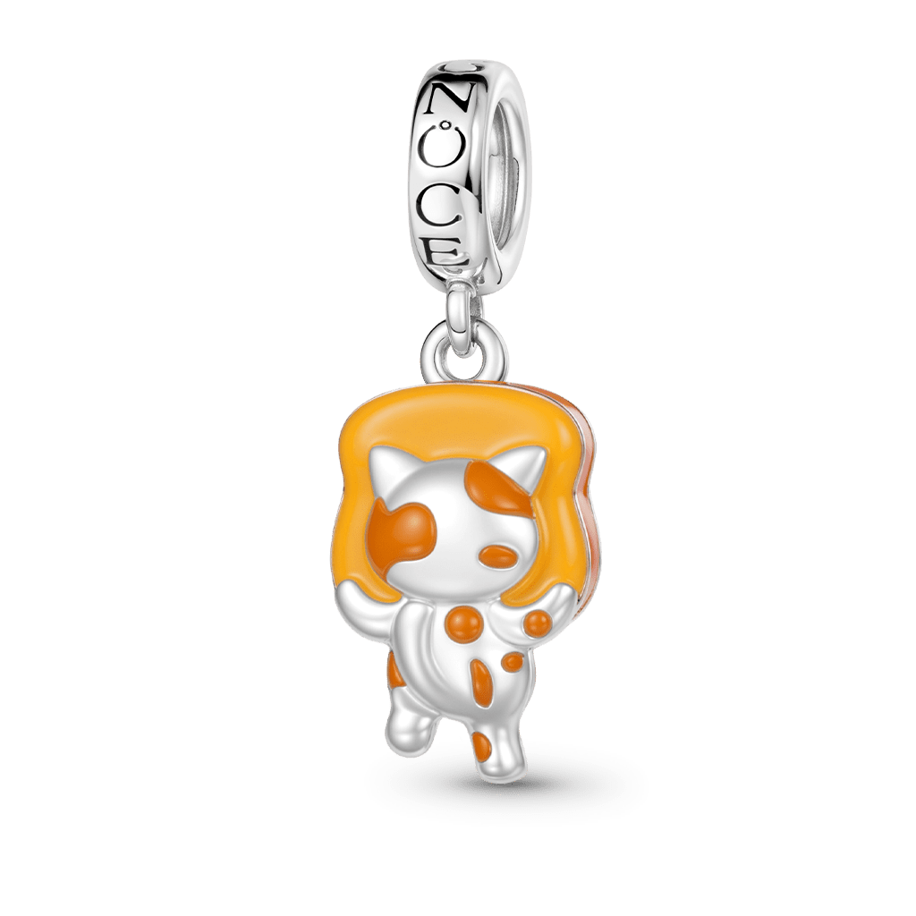 Gnoce Cat Personalized Loving Pet Photo Pendant Dangle Charm_2