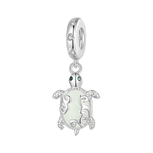 Gnoce Glow-in-the-Dark Sea Turtle Pendant Dangle Charm_1