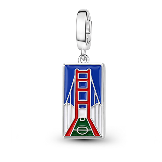 Gnoce  San Francisco Charm Platinum-plated Silver Blend_1