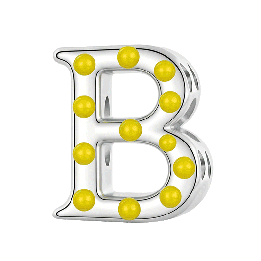 Glow-in-the-Dark Letter B Charm_1
