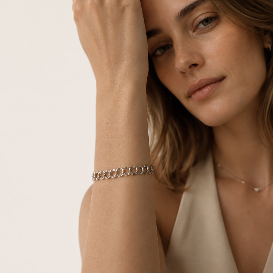 Gnoce Double Chain Bracelet_3