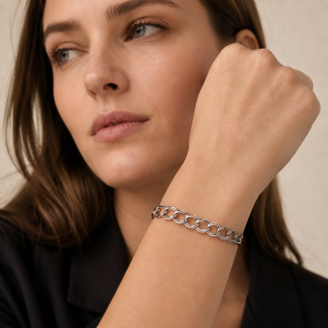 Gnoce Double Chain Bracelet_2