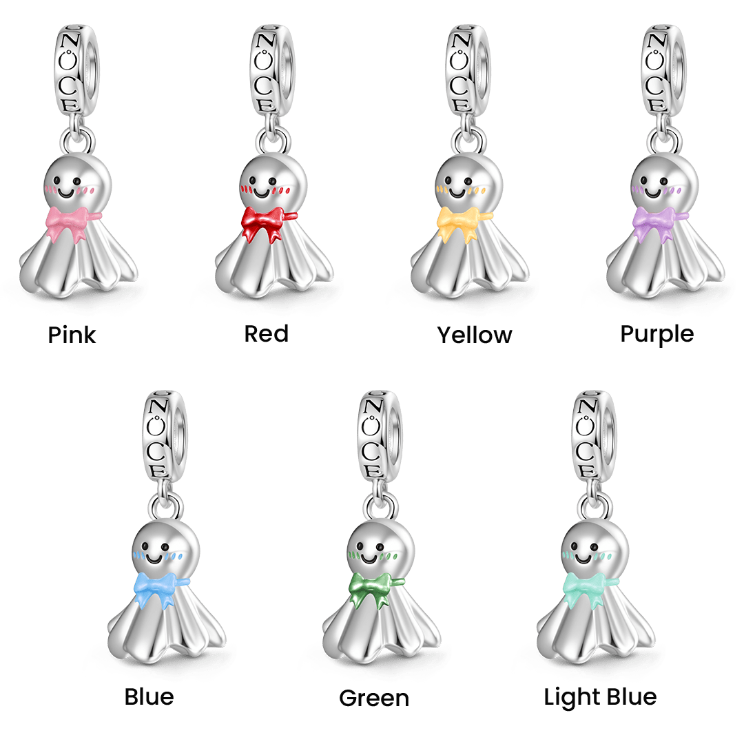 Gnoce Sunny Doll Charm Platinum-plated Silver Blend_2