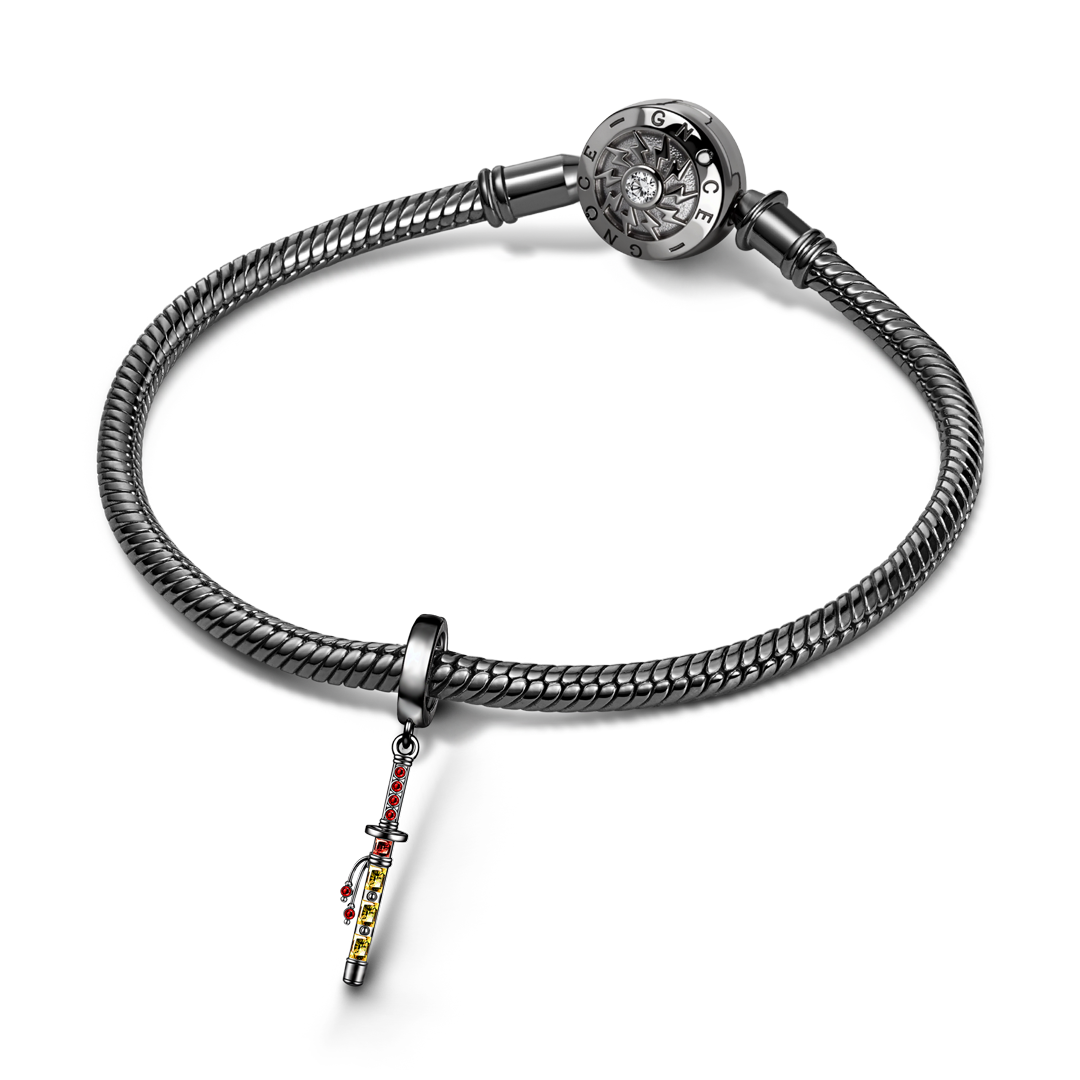 Gnoce Japanese Samurai Sword Charm_3