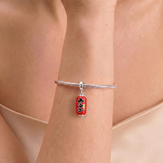 Gnoce Glow-in-the-Dark Japanese Ramen Lantern Charm Platinum-plated Silver Blend_3